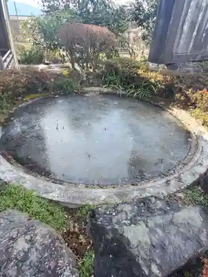 野坂寺の手水舎