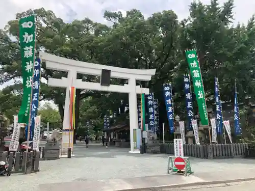 加藤神社の鳥居