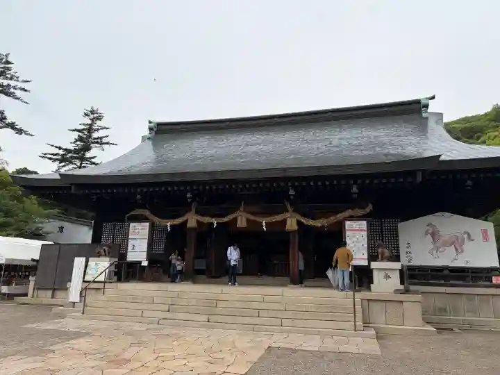 吉備津彦神社の本殿・本堂