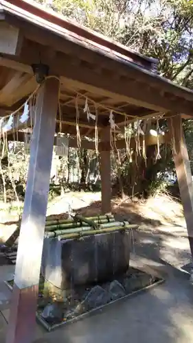 息栖神社の手水舎