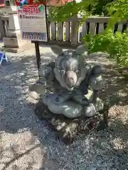 白鷺神社の狛犬