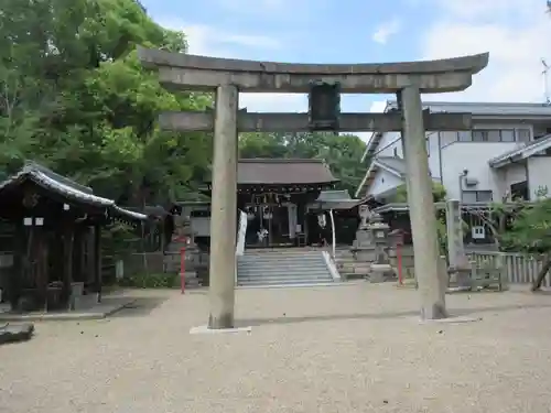 離宮八幡宮の鳥居