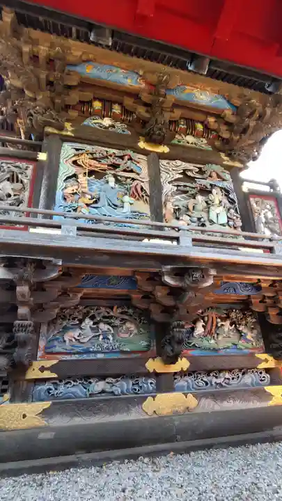 雷電神社の芸術