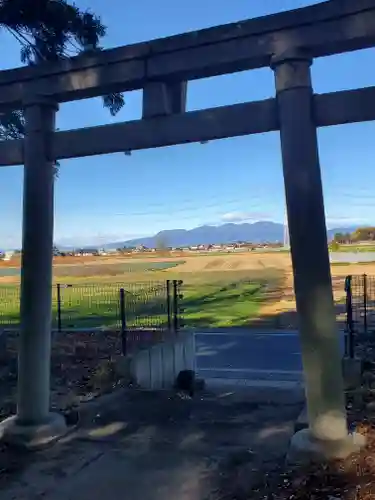 赤城神社の鳥居