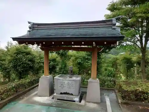 浅間神社の手水