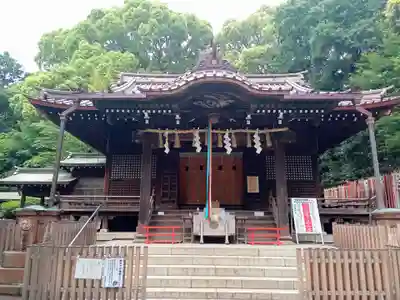 代々木八幡宮の本殿・本堂