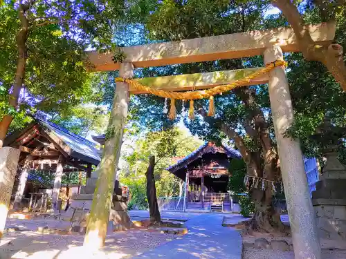 山神社の鳥居