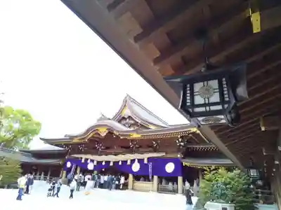 寒川神社の本殿・本堂