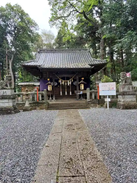 間々田八幡宮の本殿・本堂