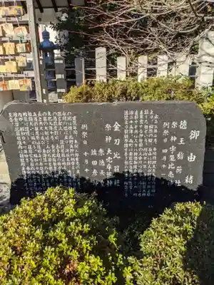 徳王稲荷社・金刀比羅社の歴史