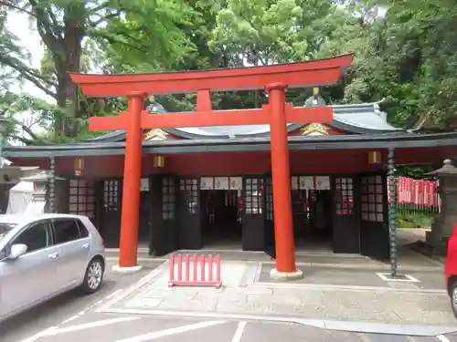 山王稲荷神社（日枝神社末社）の鳥居
