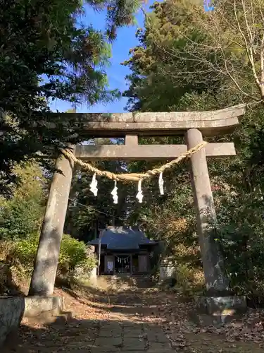 熊野神社の鳥居