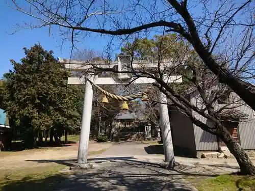 大平八幡宮の鳥居