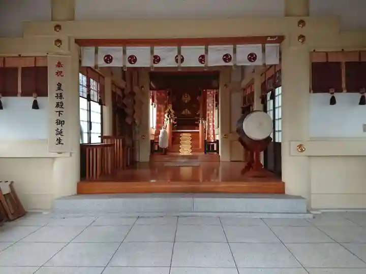 八幡社の本殿・本堂