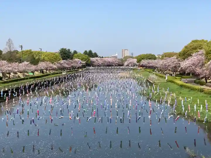 尾曳稲荷神社の周辺