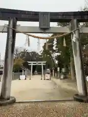 錦織神社の鳥居