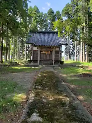 諏訪社の本殿・本堂