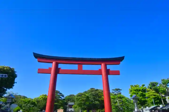 鶴岡八幡宮の鳥居