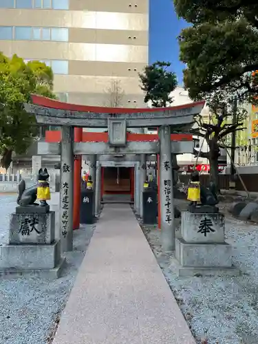 今益稲荷神社の鳥居