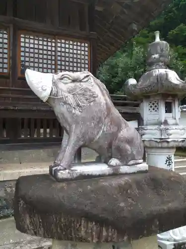 和氣神社（和気神社）の狛犬