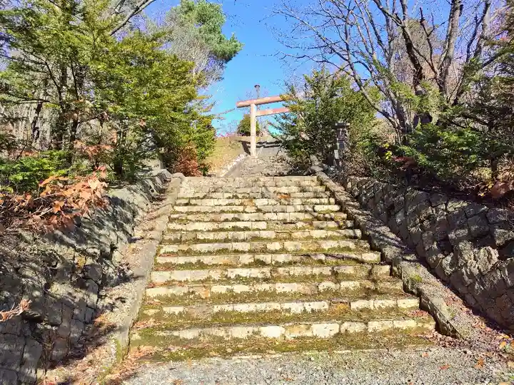 中富良野神社の鳥居