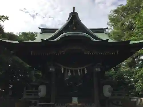白旗神社の本殿・本堂