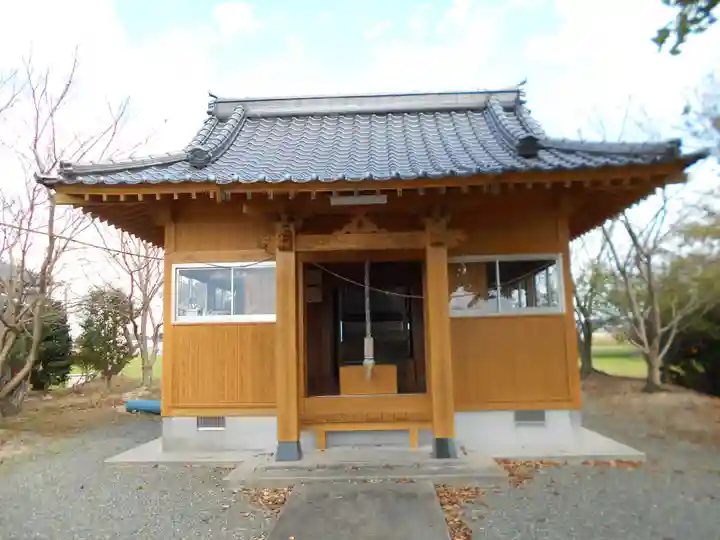 中野菅原神社の本殿・本堂
