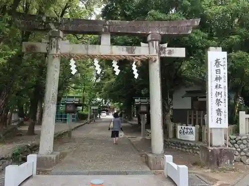 大井神社の鳥居