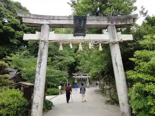 玉作湯神社の鳥居