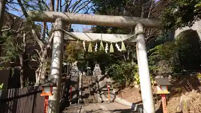 瀬田玉川神社の鳥居
