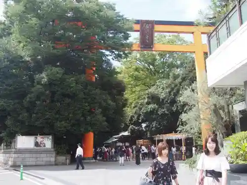 川越氷川神社の鳥居