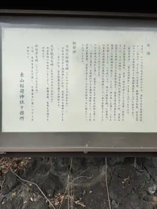 東山稲荷神社(東京都)