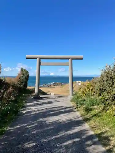 洲崎神社の鳥居