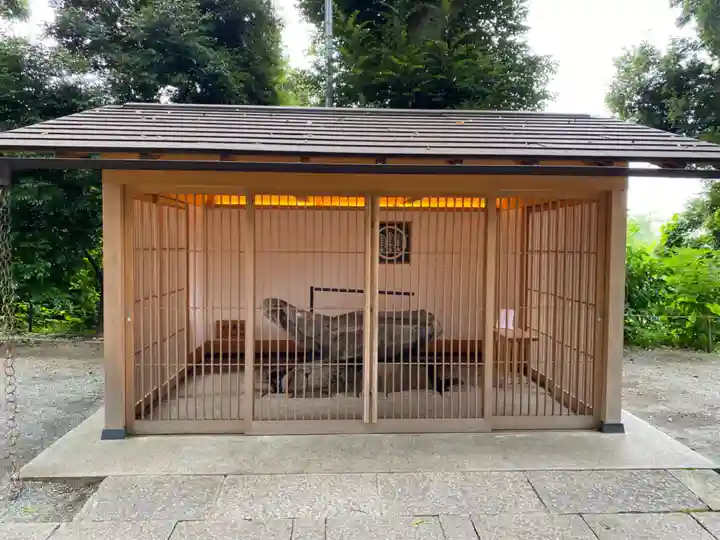 星川杉山神社の手水舎