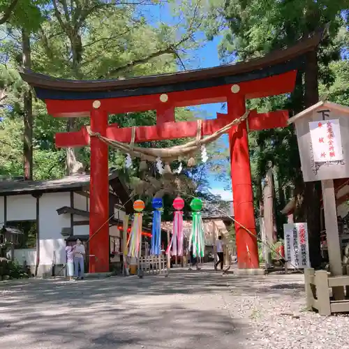 伊佐須美神社の鳥居