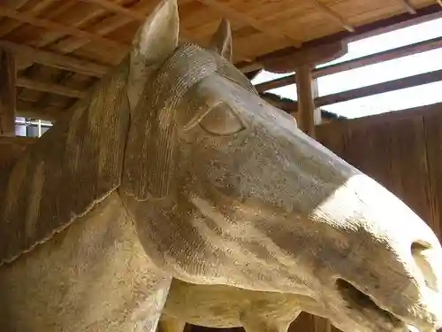 山口大神宮の狛犬