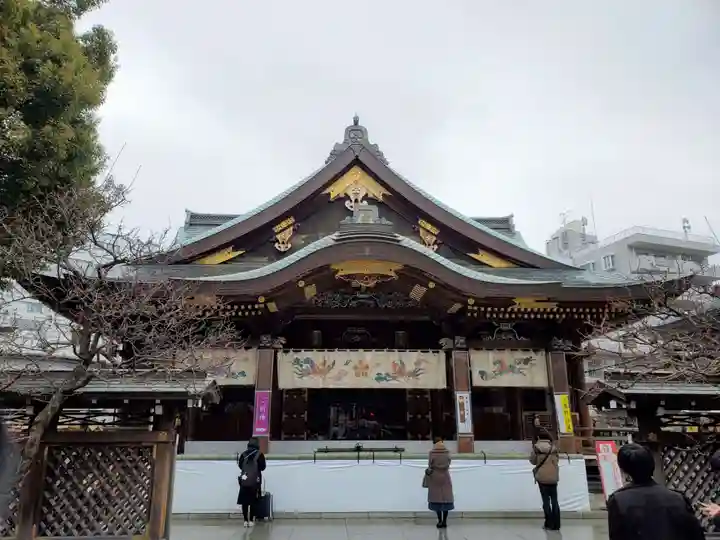 湯島天満宮の本殿・本堂