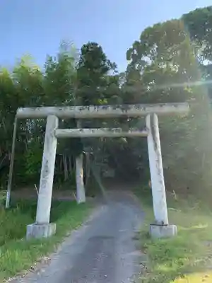 東宮神社の鳥居