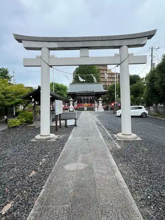 朝日氷川神社(埼玉県)