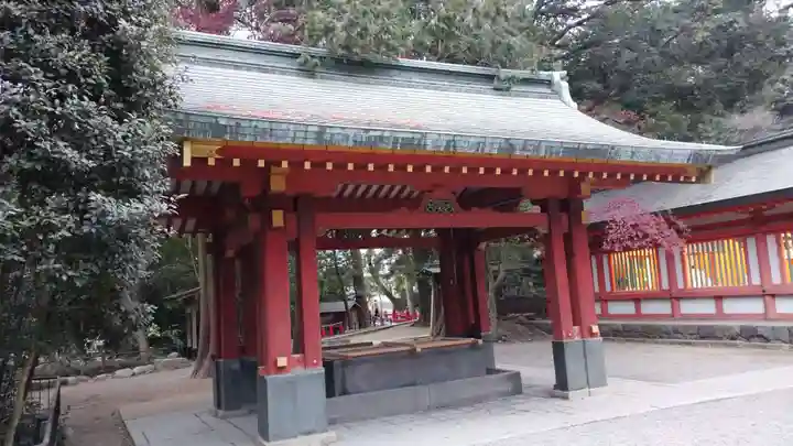 武蔵一宮氷川神社の手水舎