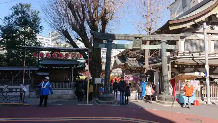 湯島天満宮の鳥居