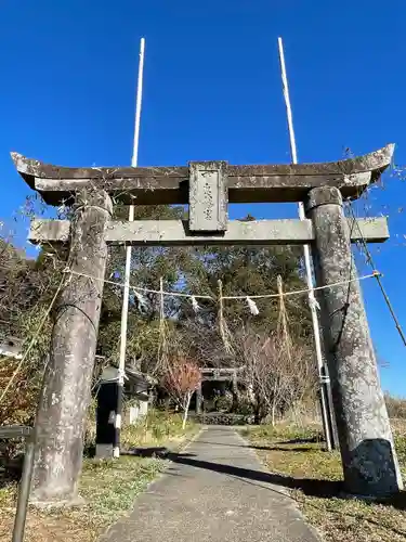 蔵光神社の鳥居