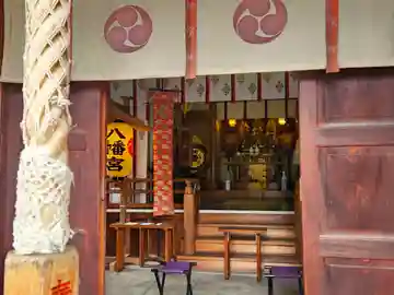 中村八幡神社の本殿・本堂