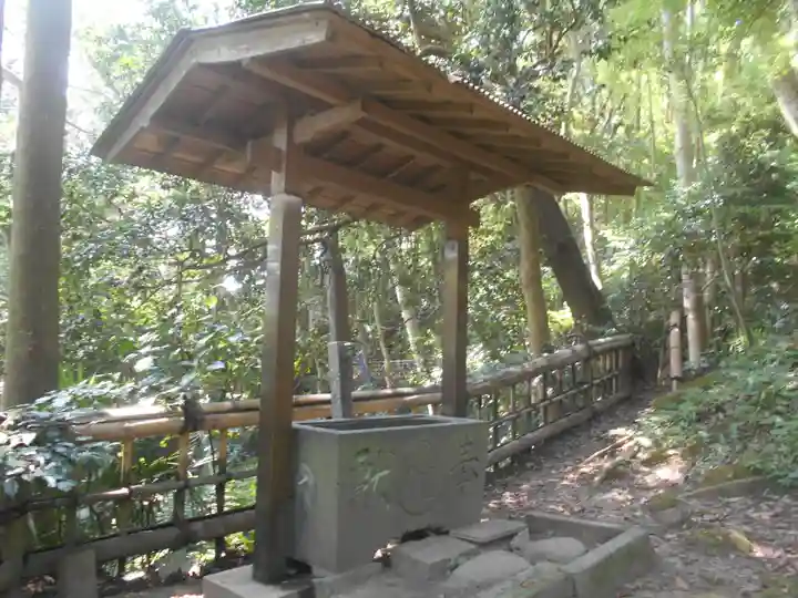 熊野神社の手水舎