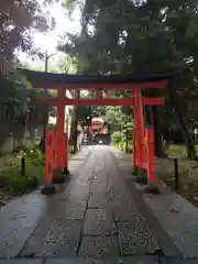 自由が丘熊野神社の鳥居