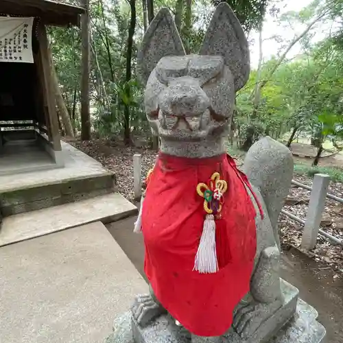 春日部稲荷神社の狛犬