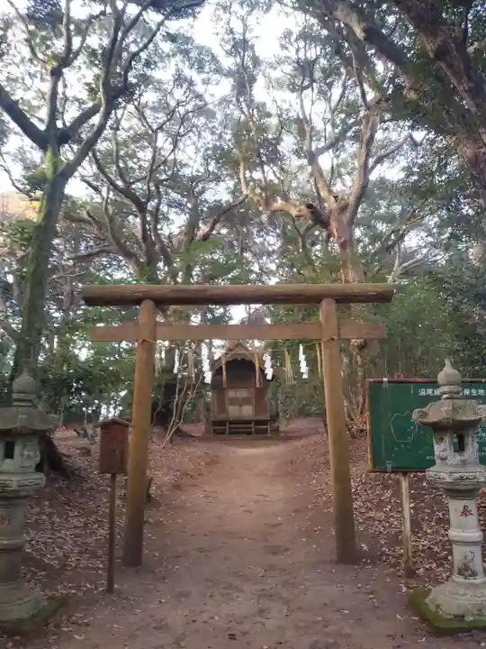 沼尾神社の鳥居