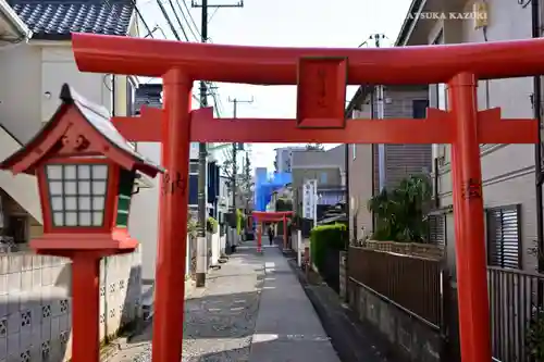 久富稲荷神社の鳥居