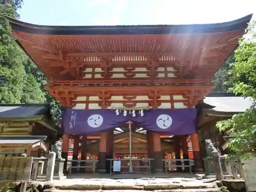 丹生都比売神社の山門・神門