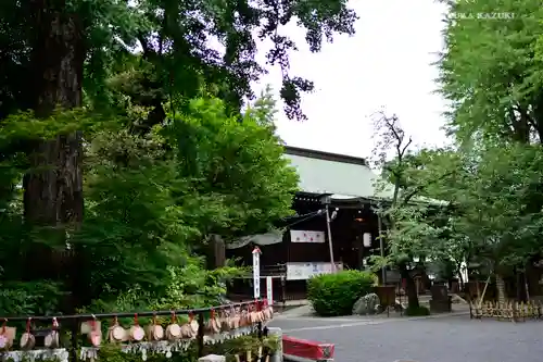 七社神社の庭園